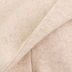 Manteau ceintur&eacute; &agrave; capuche beige femme