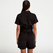 Combishort noir femme