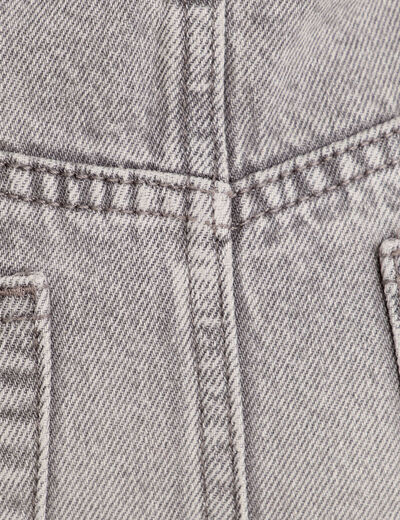 Jupe crayon taille standard denim gris clair femme