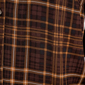 chemise manches longues marron fonce femme Chemise manches longues marron foncé femme