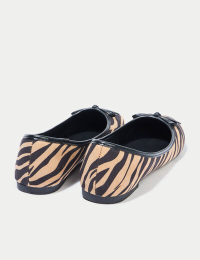 Ballerines marron femme