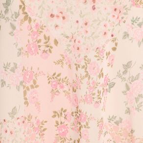 Jupe longue évasée rose pastel femme