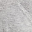 Gilet col cache-coeur noué gris clair femme