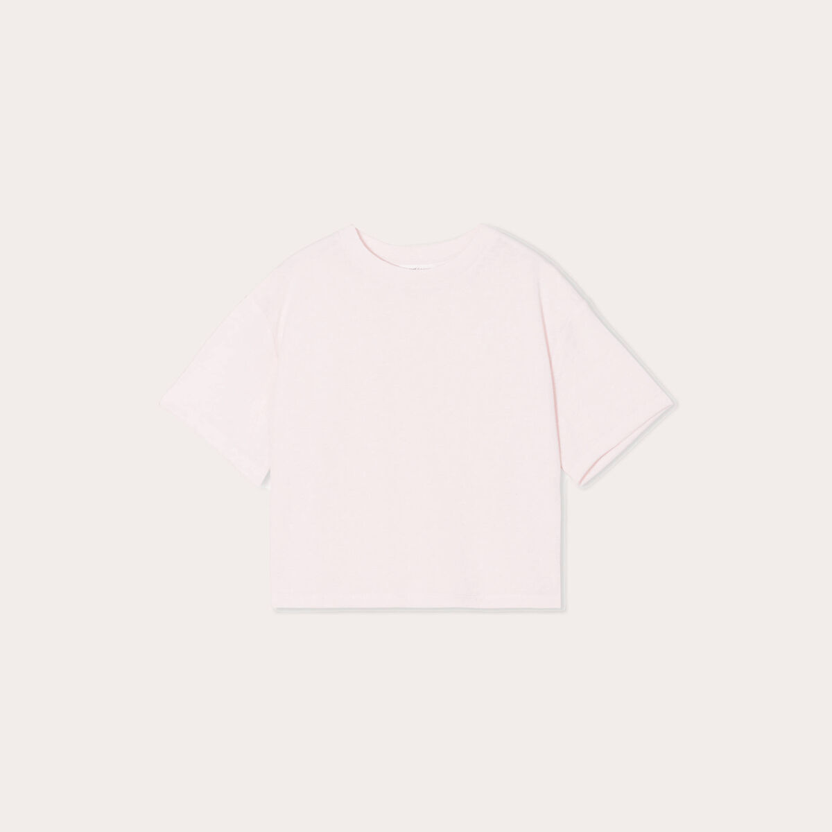 T-shirt manches courtes rose femme