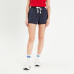 Short de jogging regular bleu marine femme
