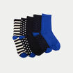 Lot de paires de chaussettes noir femme
