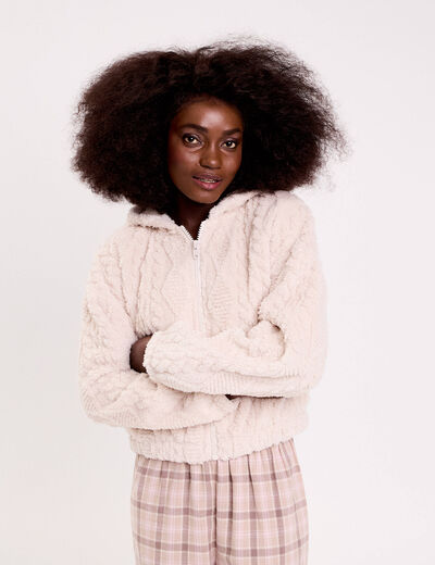 Générique Sweat Femme Polaire Sweatshirt Manches Longues Pull Hiver