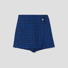 jupe short droite noir femme Jupe-short droite noir femme