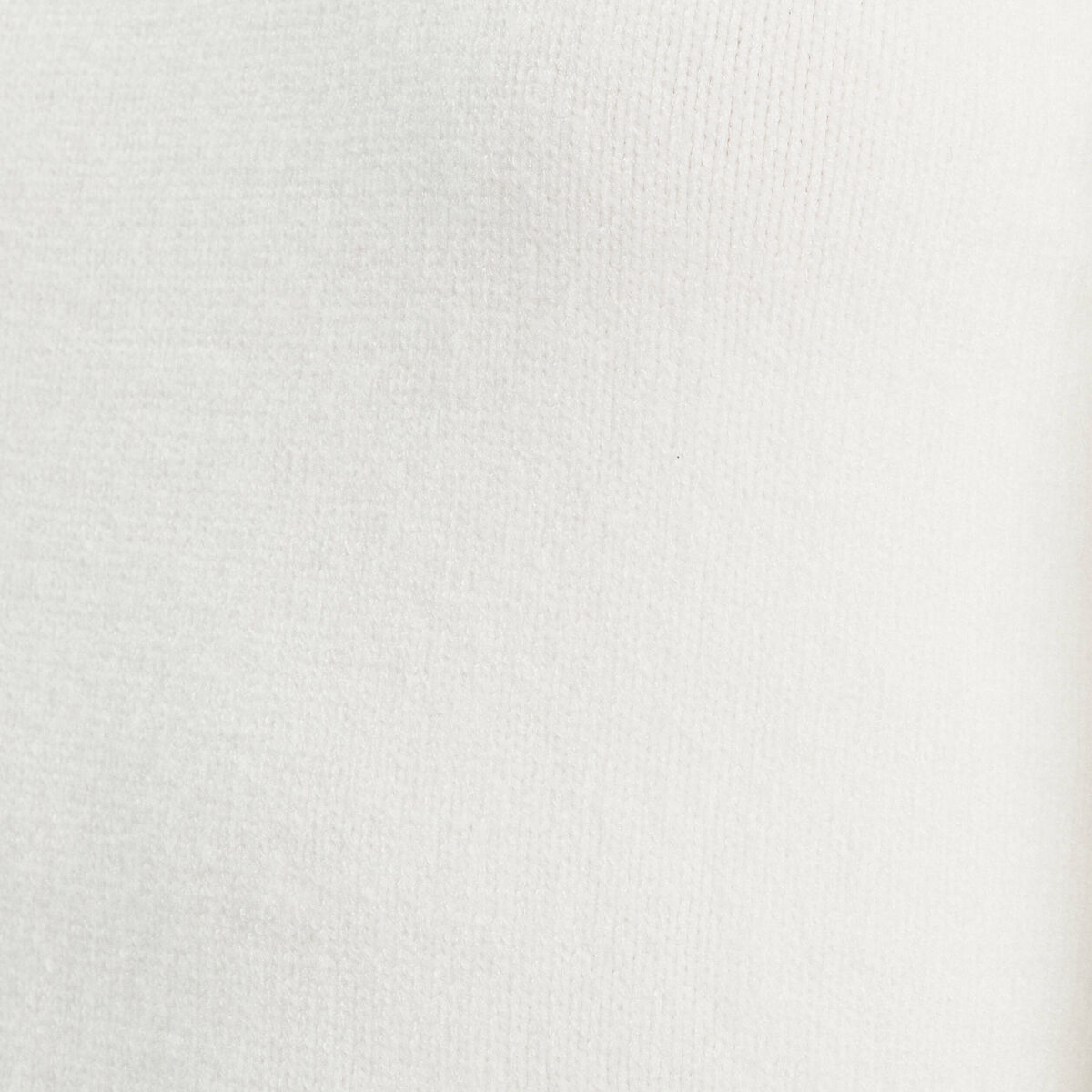 Pull manches longues dentelle ecru femme