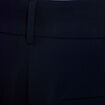 Pantalon large &agrave; pinces bleu marine femme