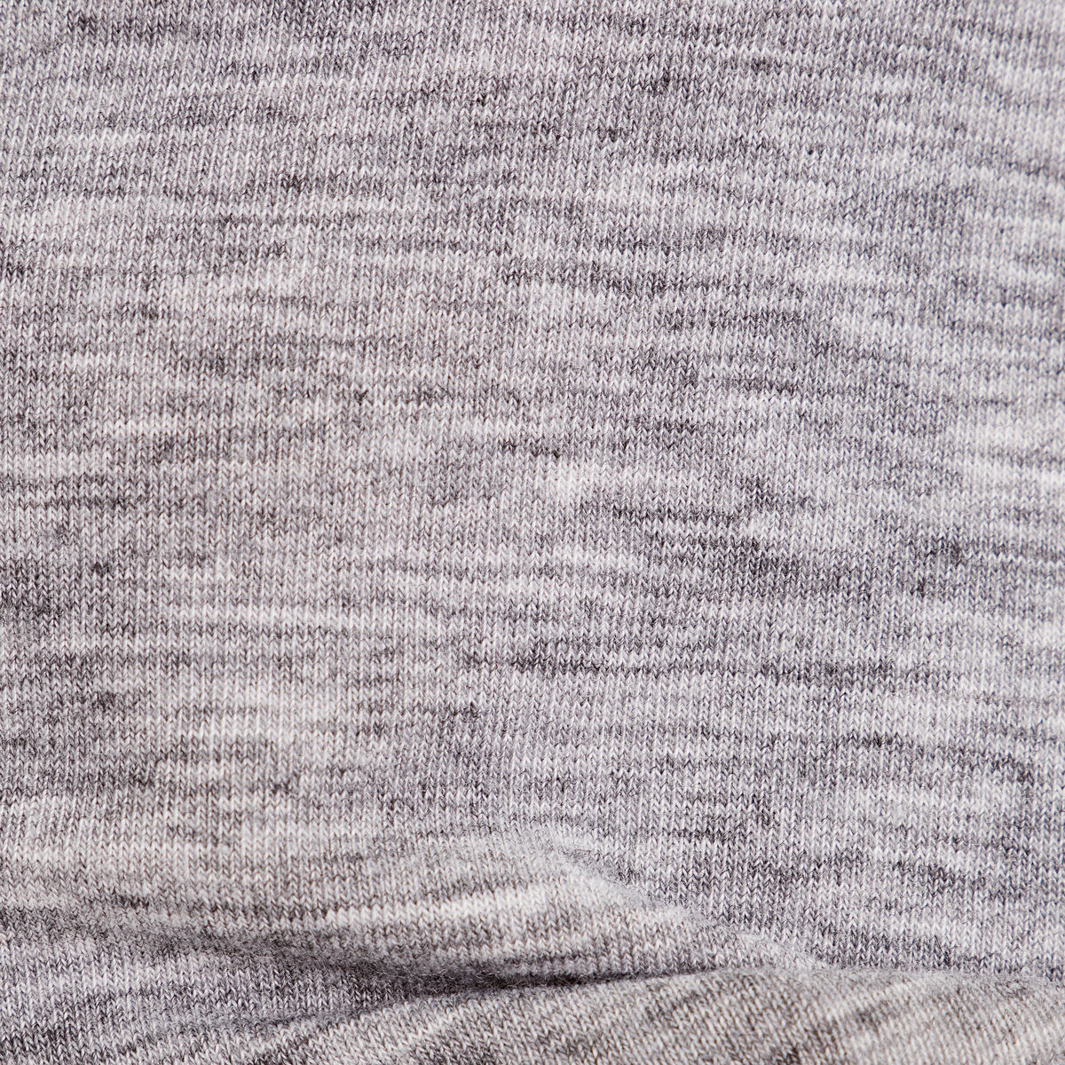 T-shirt col roulé gris foncé femme
