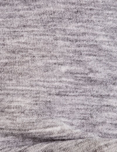 T-shirt col roulé gris foncé femme