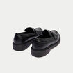 Mocassins noir femme