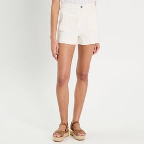 short en jean droit blanc femme Short en jean droit blanc femme
