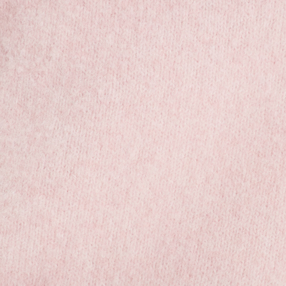 Pull manches longues rose pastel femme