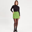 Jupe droite vert foncé femme