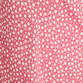 Robe longue évasée rose femme
