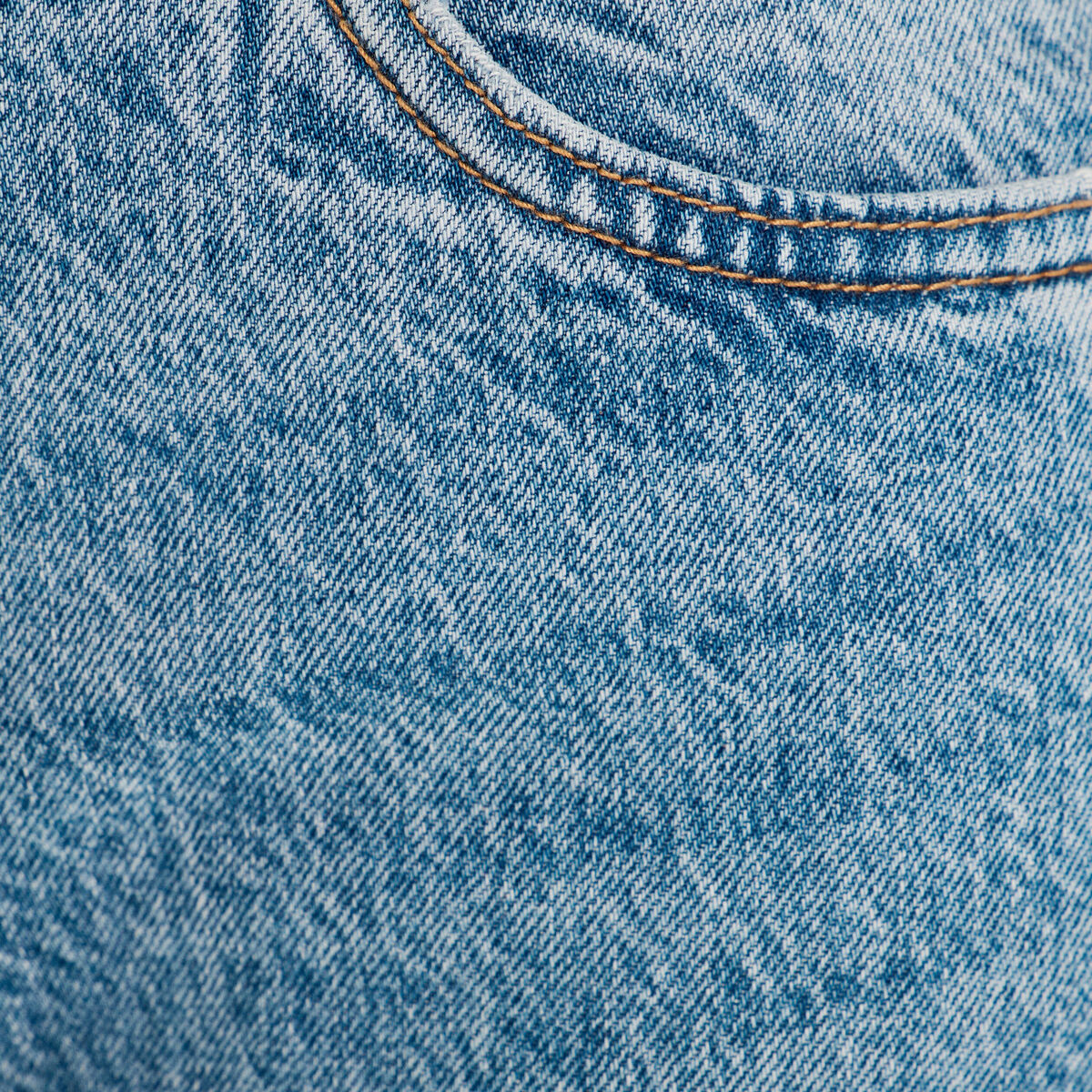 Jeans droit 5 poches denim double stone femme