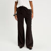 Pantalon large noir femme