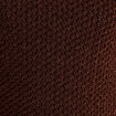 Pull ajouré manches longues marron foncé femme