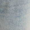 Jeans droit 5 poches denim bleach femme