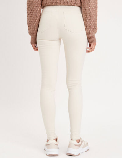 Jeans thermique skinny sable femme