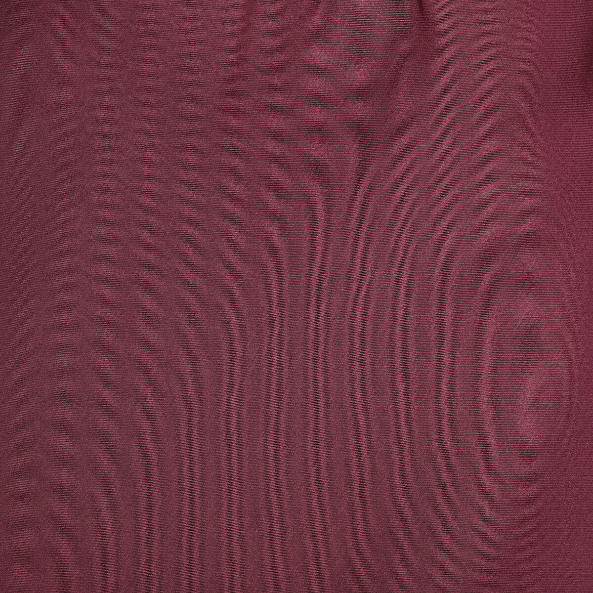 Jupe midi droite effet satin prune femme