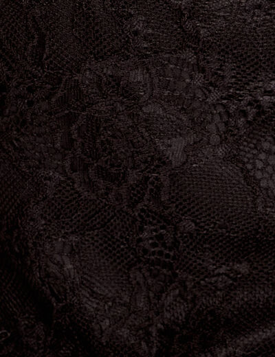 Débardeur dentelle noir femme