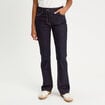 Jeans flare denim brut femme