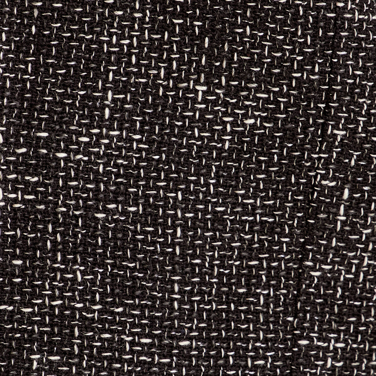 Veste boutonnée tweed noir femme