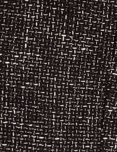Veste boutonnée tweed noir femme