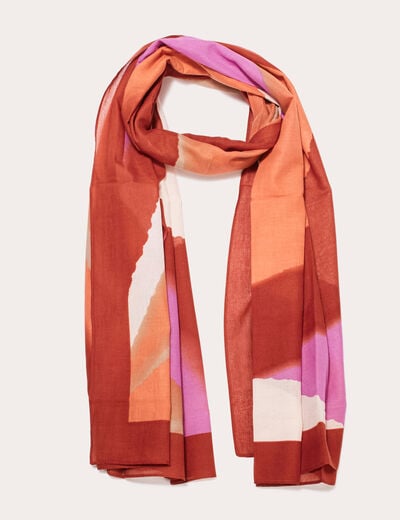 Foulard blanc femme