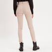 Pantalon skinny push up beige femme
