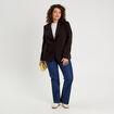 Veste esprit tailleur noir femme