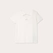 T-shirt noeuds dos ecru femme