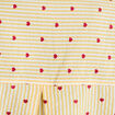 Chemise oversize manches longues jaune femme