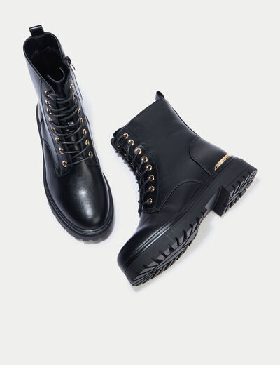 Bottines noir femme