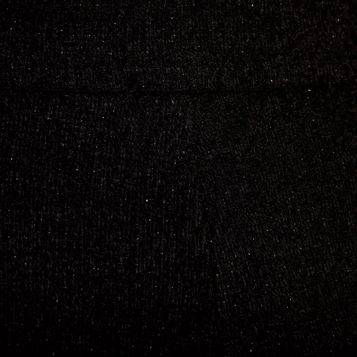 Pantalon bootcut en tweed noir femme