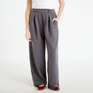 Pantalon large taille haute gris fonc&eacute; femme