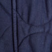 Veste matelassée bleu marine femme