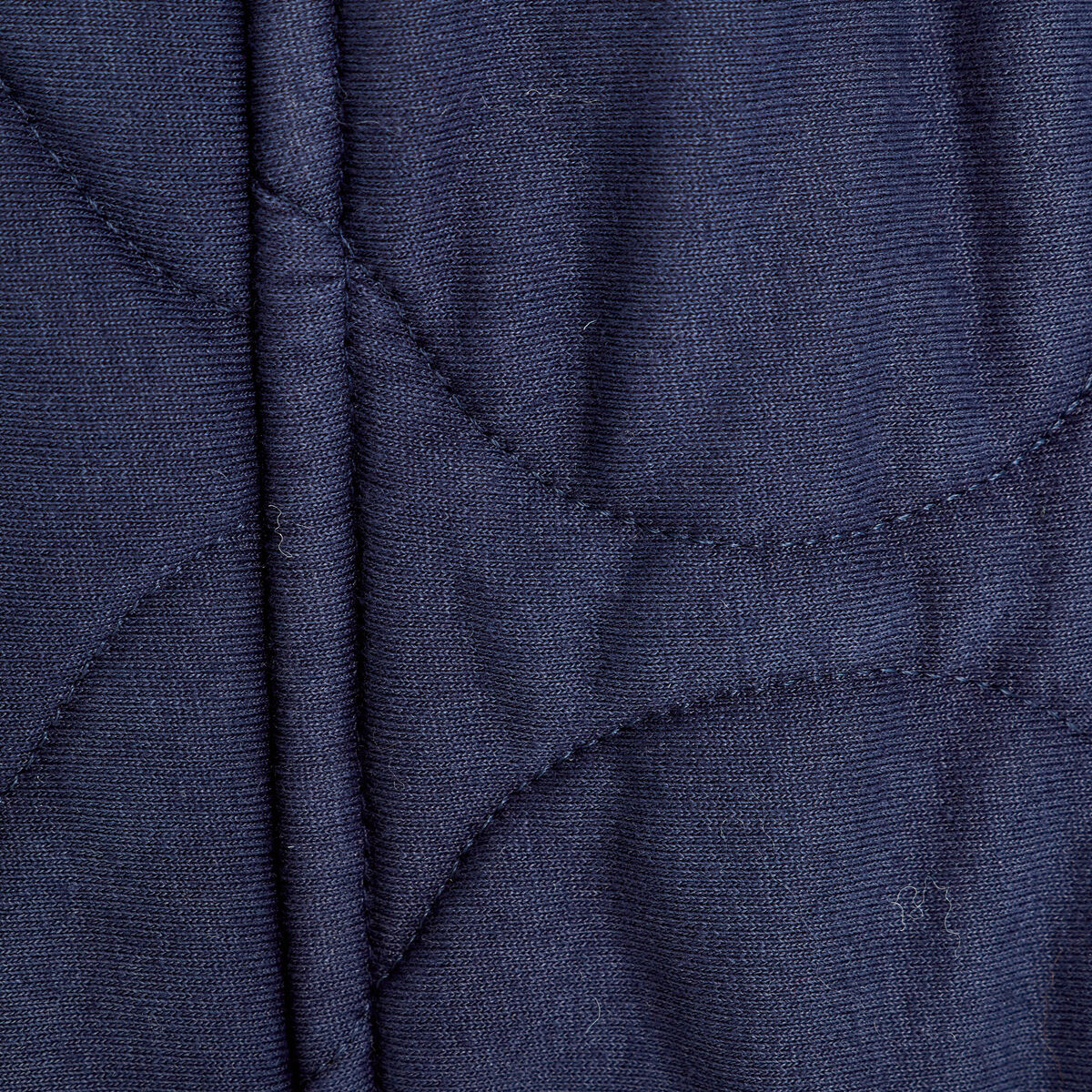Veste matelassée bleu marine femme