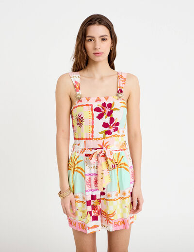 Combinaison blanc femme