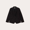 Veste esprit tailleur noir femme