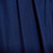 Robe longue &eacute;vas&eacute;e col v satin&eacute;e bleu marine femme