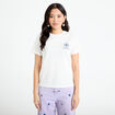 T-shirt imprim&eacute; fleurs Bridgerton ecru femme