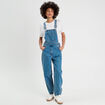 Salopette mom en jean denim stone femme