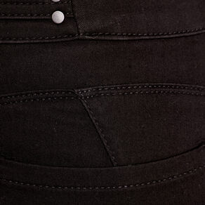 jeans skinny push up denim noir femme Jeans skinny push up denim noir femme