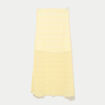 Jupe longue droite en dentelle jaune clair femme
