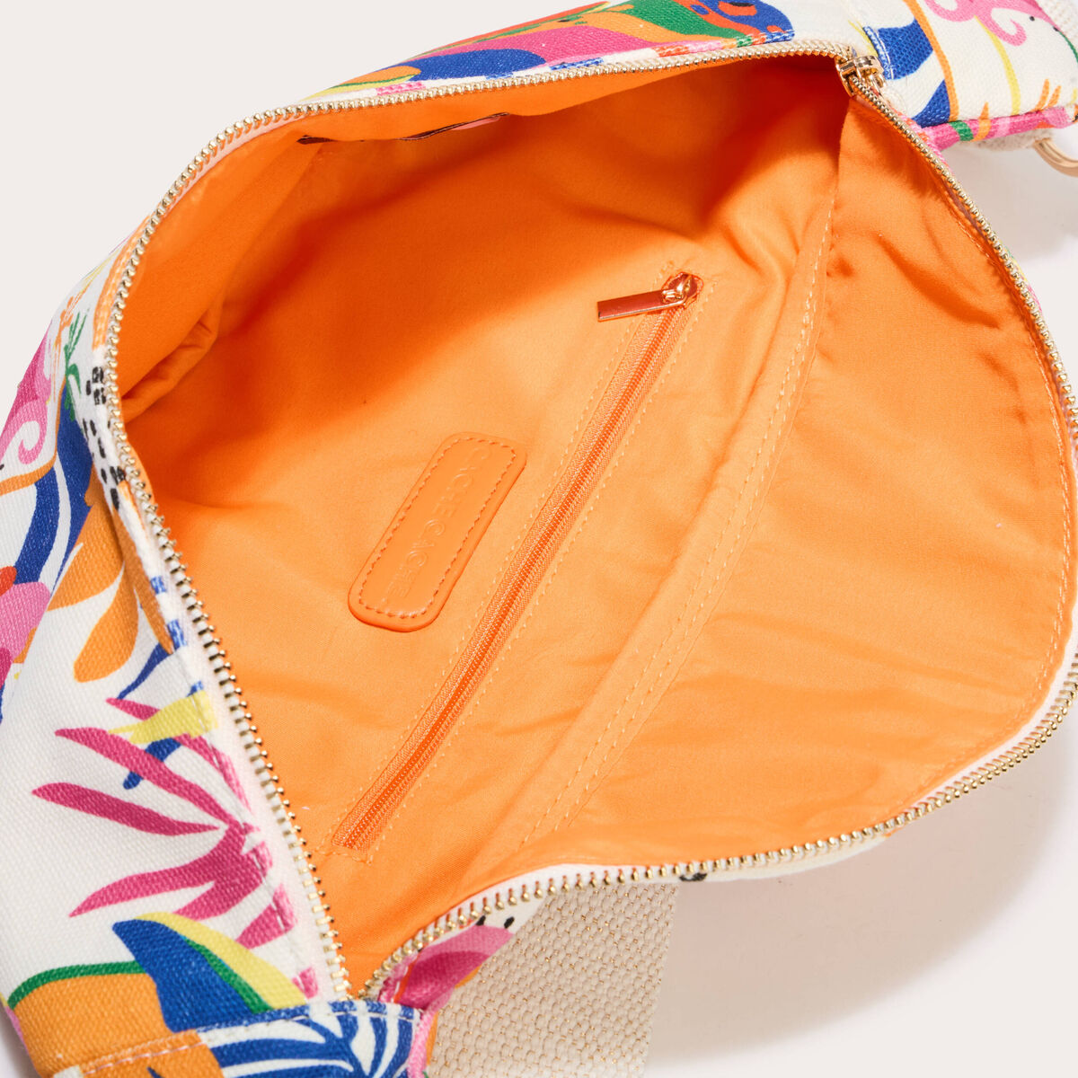 Sac banane blanc femme