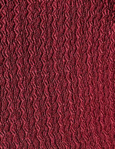 Débardeur cropped volants bordeaux femme